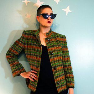 GIVENCHY Vintage Tweed Jacket